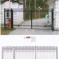 Кованые ворота, калитки обычные и с автоматическим приводом