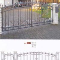 Кованые ворота, калитки обычные и с автоматическим приводом