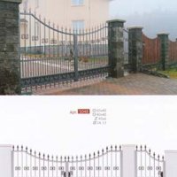 Кованые ворота, калитки обычные и с автоматическим приводом