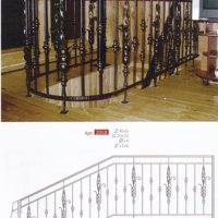 Кованые лестничные перила схемы, фотографии