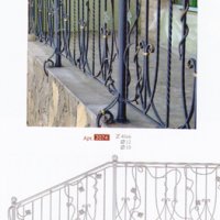 Кованые лестничные перила схемы, фотографии