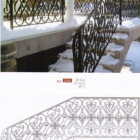 Кованые лестничные перила схемы, фотографии