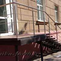 Перила для крыльца из нержавеющей стали